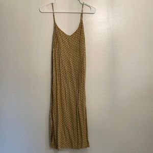 Madewell floral midi dress